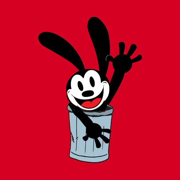 Oswald The Lucky Rabbit is hiding by Kids series