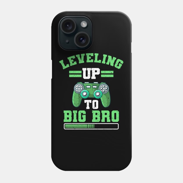 Leveling Up To Big Bro Gift Phone Case by Delightful Designs