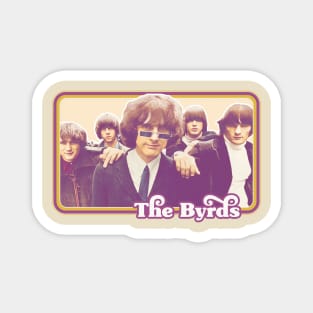 The Byrds  // Vintage Style Retro Fan Art Magnet