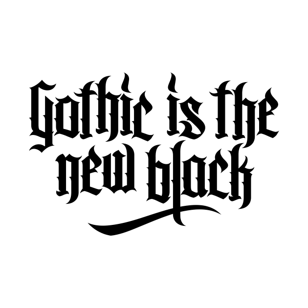 Gothic is the new black No.1 (black) by Mystic-Land