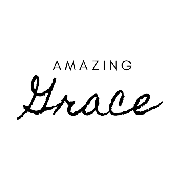 Christian Bible Verse - Amazing Grace by TheLazyPainter