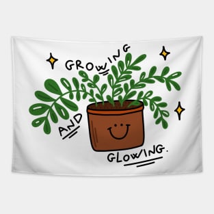 Growing and Glowing Tapestry