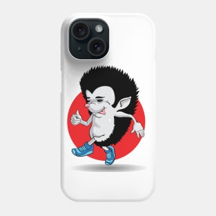 running hedgehog Phone Case