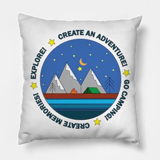 Go Camping Pillow