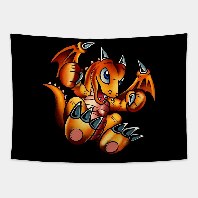 baby dragon Tapestry by primemoment