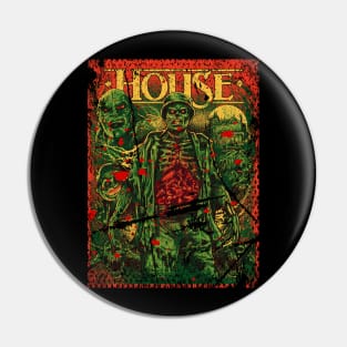 Lost In The Madness House Cult Classic Shirt Pin