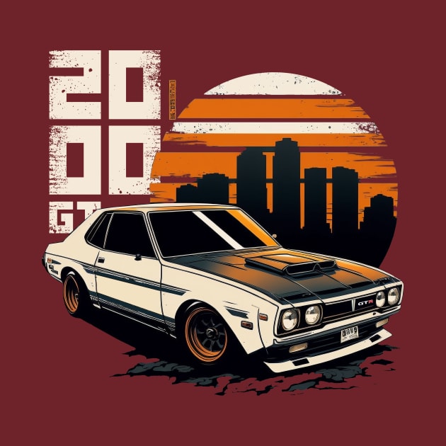 2000 GT skyline by Kid Relic