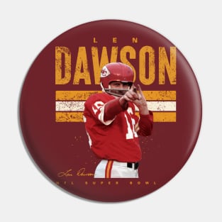 Len Dawson Kansas City Chiefs Pin