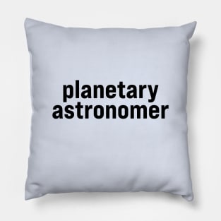 Planetary Astronomer Pillow