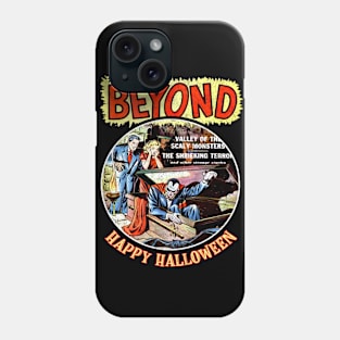 Happy Halloween Dracula Vintage Comic Tee Phone Case