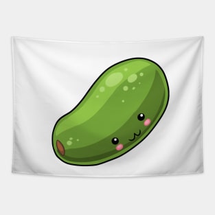 Kawaii Zucchini vegetable Tapestry