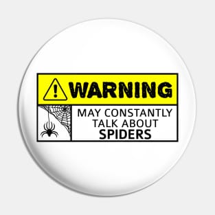 funny spider lover Pin