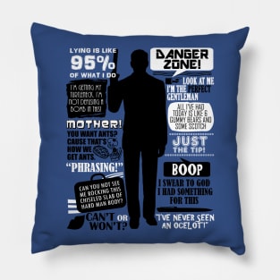 Sterling Archer Quotes Pillow