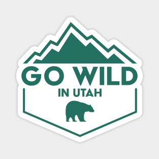 Go Wild in Utah Magnet