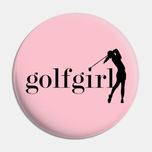 golf girl Pin