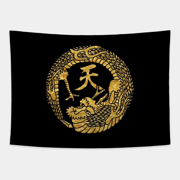 Japanese Mon Tenryu no Maru Tapestry by Takeda_Art