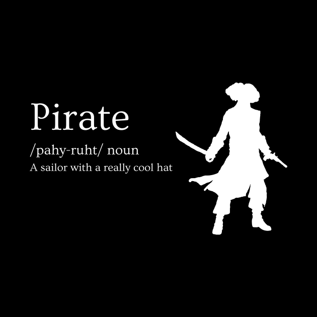 Pirate: A sailor with a really cool Hat by Nautical Threads 