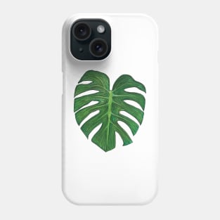 Funky Monstera Leaf Phone Case