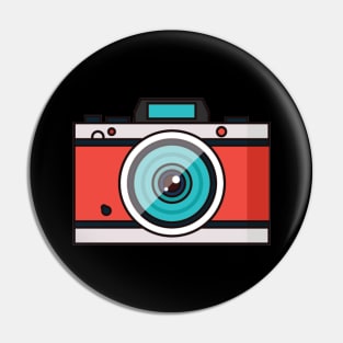 vintage Camera 2 Pin