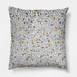 Raindrops Pattern Pillow