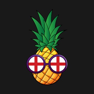 Pineapple England Flag T-Shirt