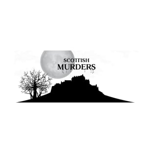 Scottish Murders Logo Black T-Shirt