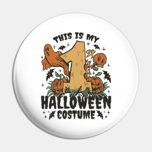 My First Boo - Intro to Halloween Pin