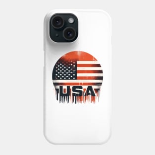 USA flag Phone Case