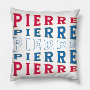 TEXT ART USA PIERRE Pillow