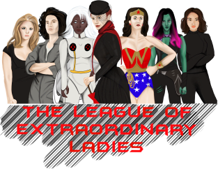 League of Extraordinary Ladies Magnet