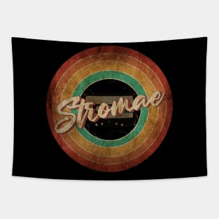 Stromae Vintage Circle Art Tapestry