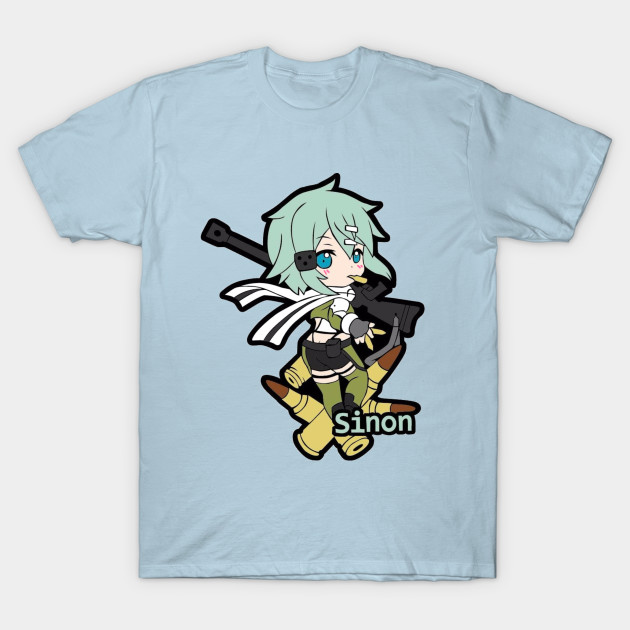 Get Wallpaper Sao Ii Sinon Sword Art Online Ii T Shirt Teepublic Desktop Wallpaper