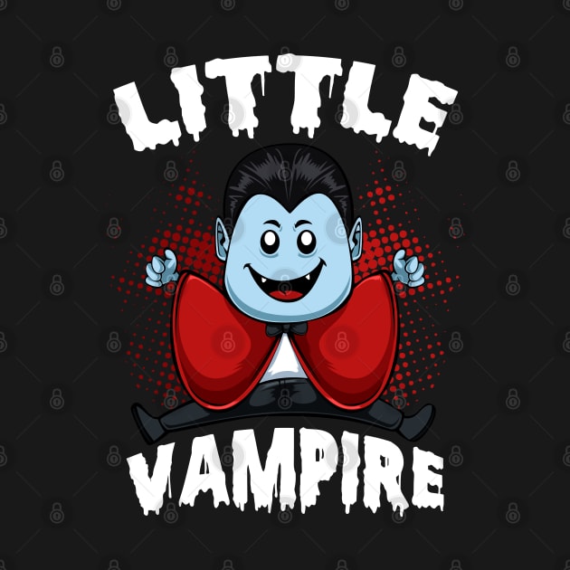 Little Vampire - Cute Kawaii Dracula Halloween Monster by Lumio Gifts