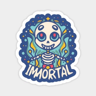 Immortal Skeleton Magnet