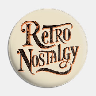 Retro Nostalgy Pin