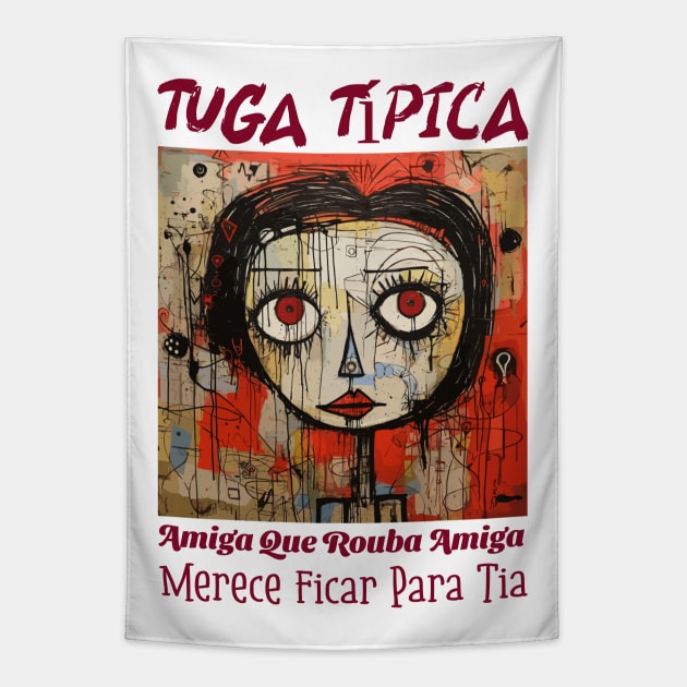 Amiga que rouba amiga, v2 Tapestry by H2Ovib3s