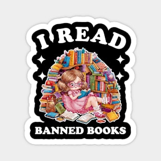 I read banned books Magnet