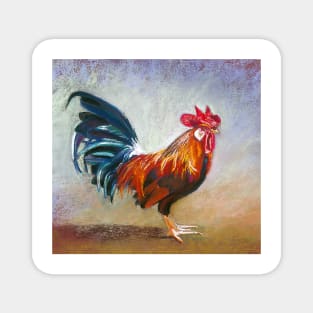 Portrait of Michael's Rooster Magnet