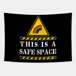 THIS IS A SAFE SPACE (LGBTQIA) Tapestry