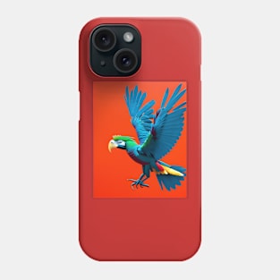 phoenix macaw Phone Case