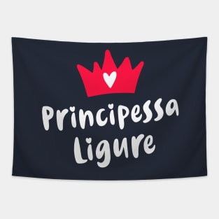 Liguria Roots Principessa Ligure Ligurian Princess Tapestry