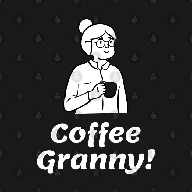 Coffee Granny by Meanwhile Prints