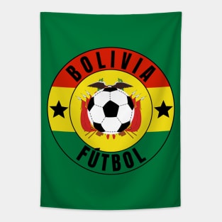 Bolivia Futbol Tapestry