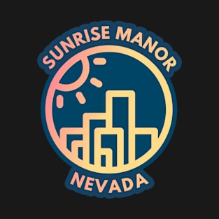 Sunrise Manor Nevada badge T-Shirt