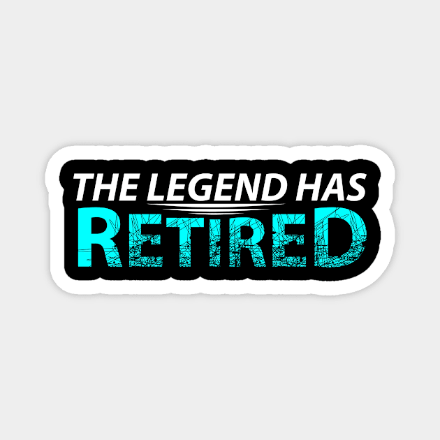 The legend has retired Magnet by Johnny_Sk3tch