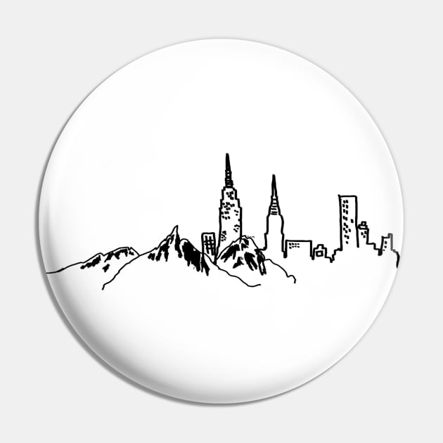 Mountain City Pin by lolosenese