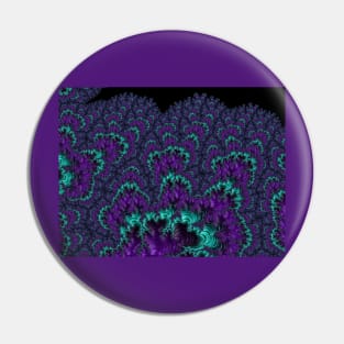 Fractal Purple Pin