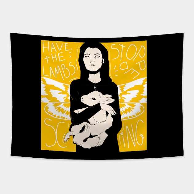 Clarice Starling Tapestry by horrolics