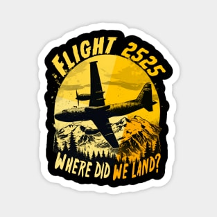 Flight 2525 - The Uncharted Descent Magnet