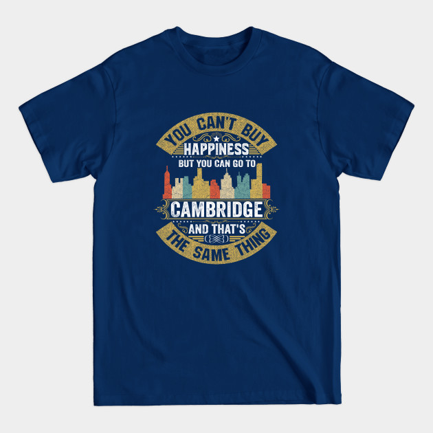 Disover Cambridge City Massachusetts State USA Flag Native American - Cambridge City - T-Shirt